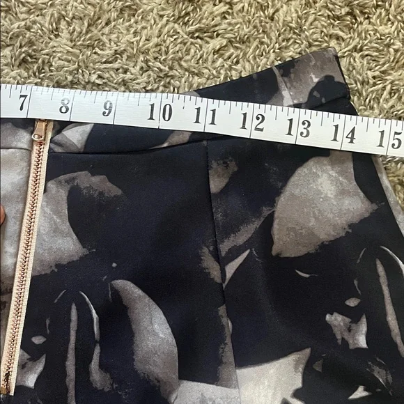 Mossimo Supply Co. Black and Gray Mini Skirt - Picture 8 of 9